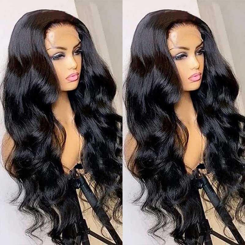 16A Virgin Human Hair 13×4×6 nvisible HD Lace Wig 32Inch Body Wave Long Wig Vip Beauty Hair