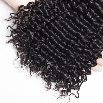  3 Bundles Virgin Remy Malaysian Curly Weave Human Hair Extensions-hair ends