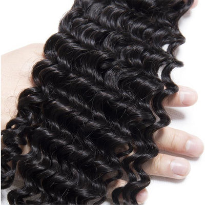  3 Bundles Virgin Remy Malaysian Curly Weave Human Hair Extensions-hair material